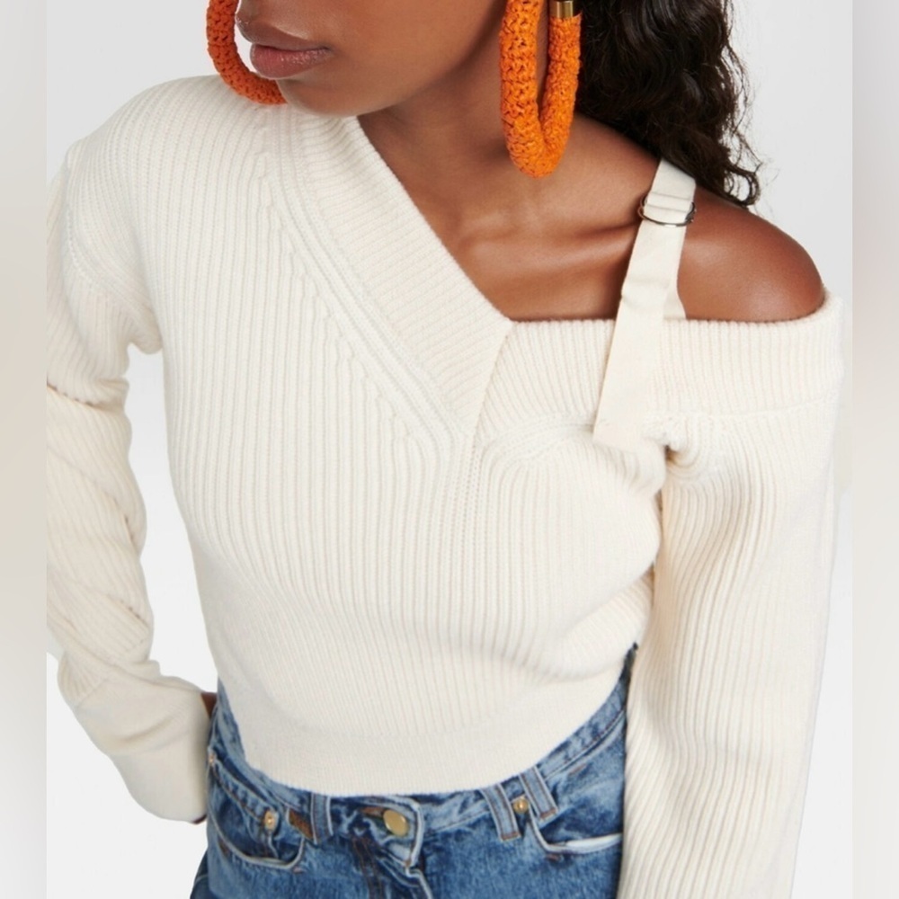 Jacquemus La Maille Seville Sweater - Picture 1 of 17